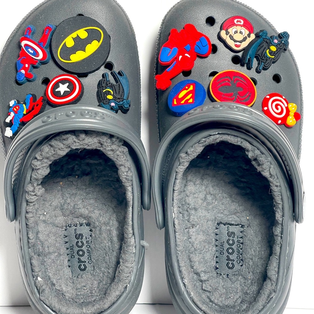 Fur Lined Crocs (Kids)